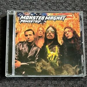 Monster Magnet - Powertrip (CD, 1998) A&M Records Hard Rock Metal Look!